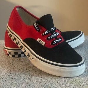 Vans Color Block with Checkers Sneakers Shoes 2.5